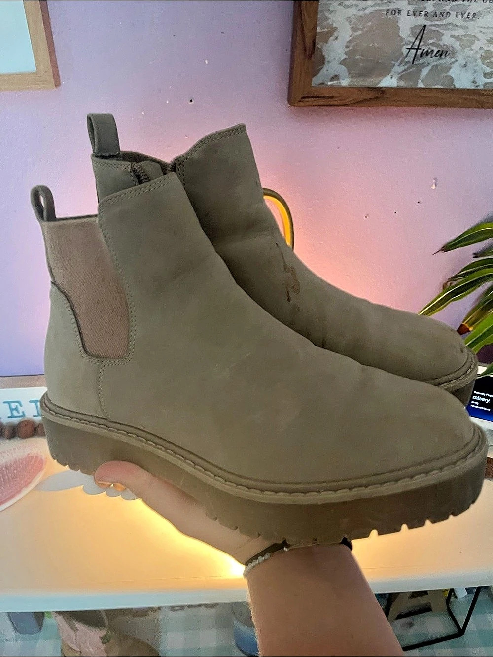 Women's Ankle Boots Green